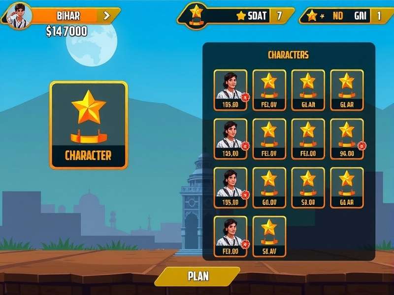 Bihar Bravado Character Selection